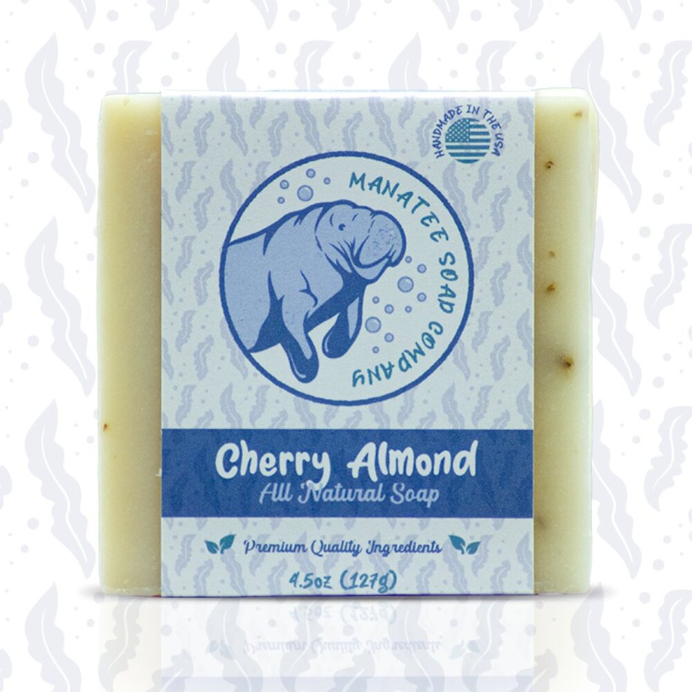 Manatee Soap Co - Cherry Almond All Natural Soap